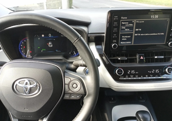 Toyota Corolla cena 80800 przebieg: 85625, rok produkcji 2020 z Piechowice małe 191